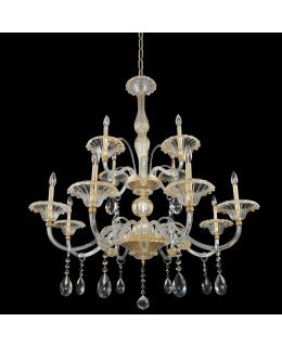 Allegri 029152-024-FR001  La Rosa 43 Inch Chandelier